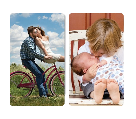 2" x 3.5" 2-Sided Wallet Photo